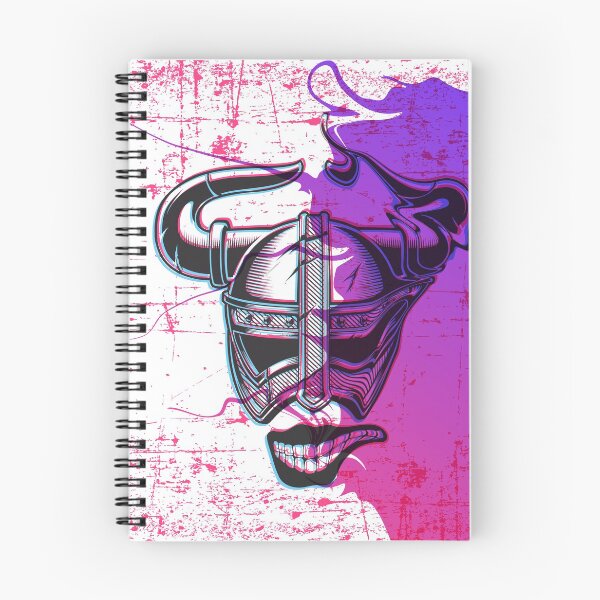Item preview, Trippy Viking Helmet - Color Background designed and sold by crazycollective.
