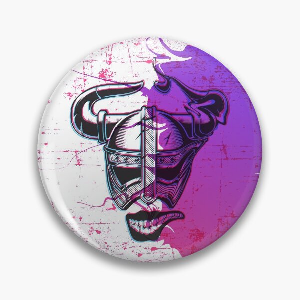 Item preview, Trippy Viking Helmet - Color Background designed and sold by crazycollective.
