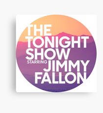 Sunset Jimmy Fallon Canvas Print