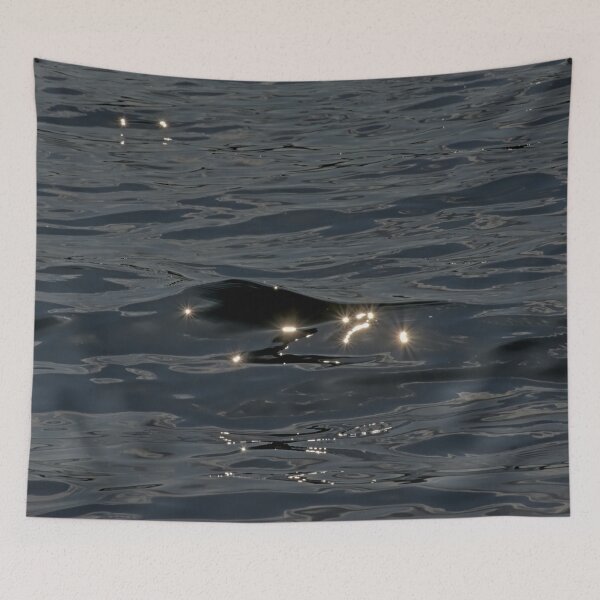 Item preview, Dark waving water with reflection of sunlight designed and sold by xophotography.