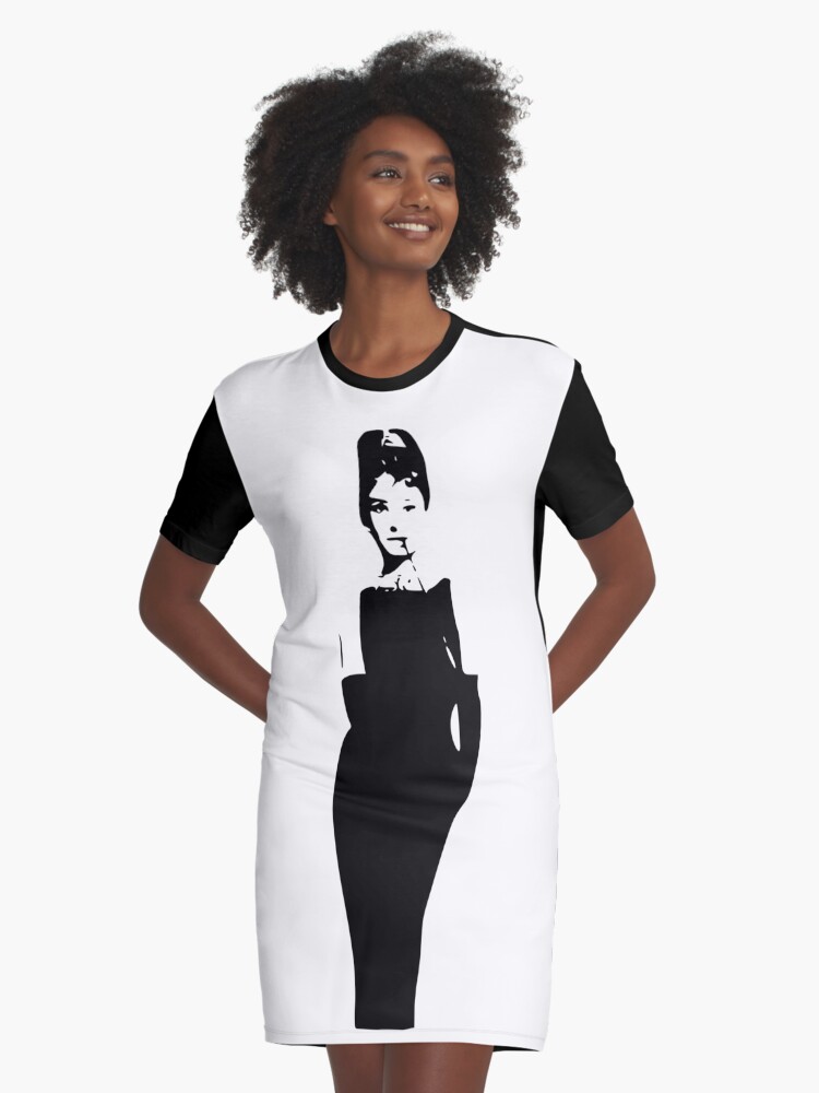 Audrey hepburn 2025 t shirt dress