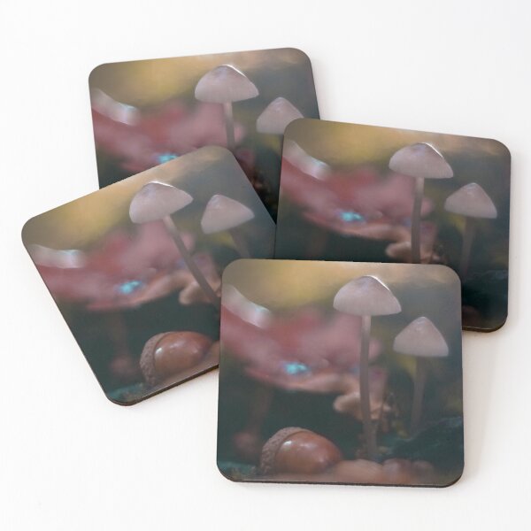 Item preview, Mushrooms with acorn designed and sold by bokehlein.