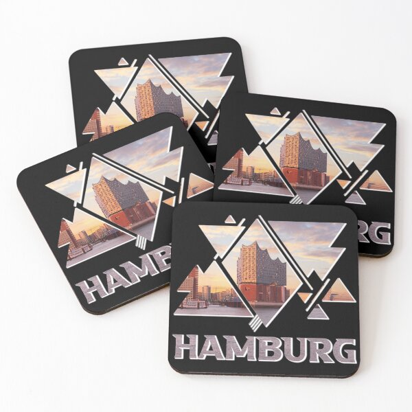 Item preview, Hamburg Germany Elbe Philharmonic Hall Harbor Skyline designed and sold by BullDesignsShop.
