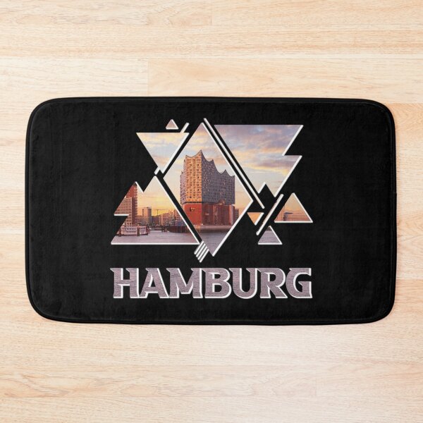 Item preview, Hamburg Germany Elbe Philharmonic Hall Harbor Skyline designed and sold by BullDesignsShop.