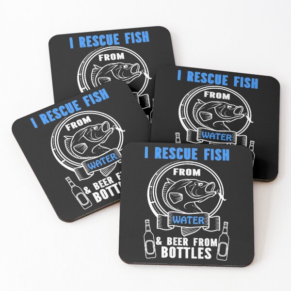 Item preview, I Rescue Fish from Water and Beer from Bottle designed and sold by ubantee.