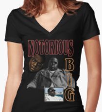 Kick In The Door Women's Fitted V-Neck T-Shirt