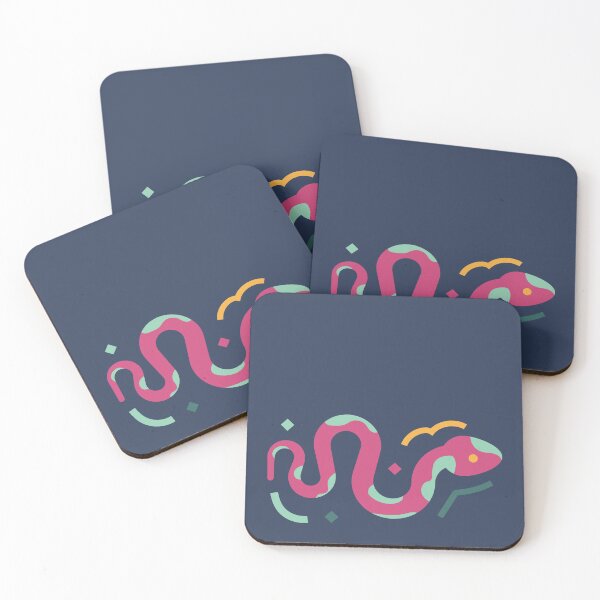 Item preview, Vivid Pink Snake designed and sold by GUDIJA.