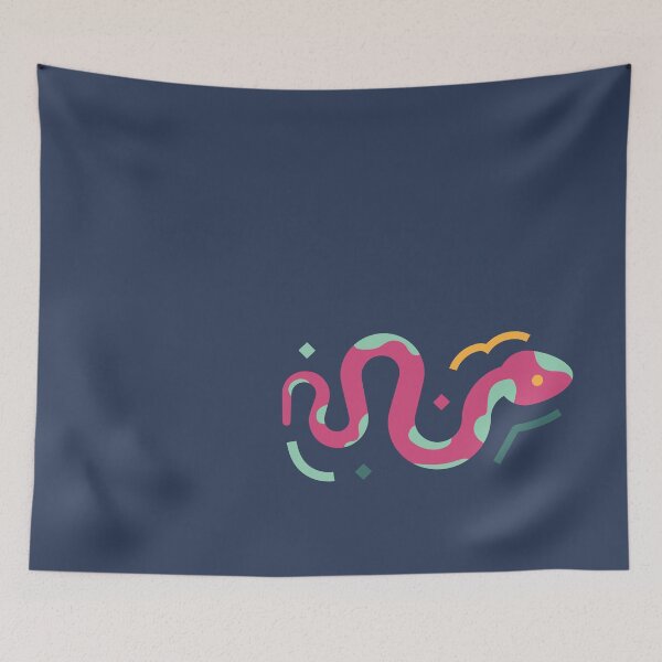 Item preview, Vivid Pink Snake designed and sold by GUDIJA.