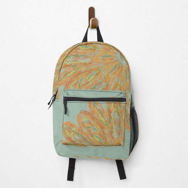 Item preview, Peach floral pattern designed and sold by Diane Hunter Art.