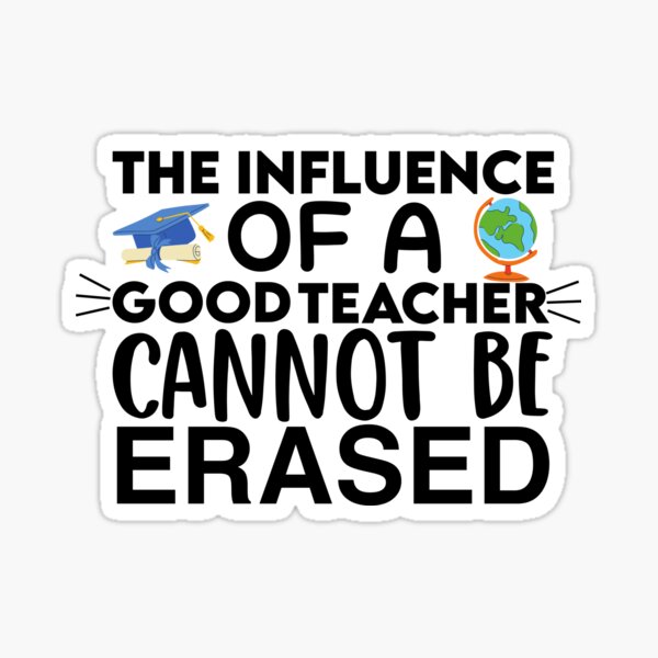 A Wise Teacher sticker