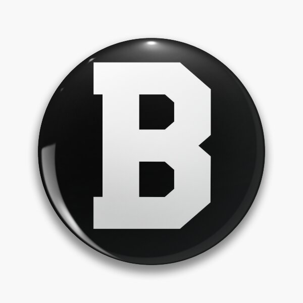 Item preview, Alphabet, White B, Sports letter B designed and sold by TheCultStuff.