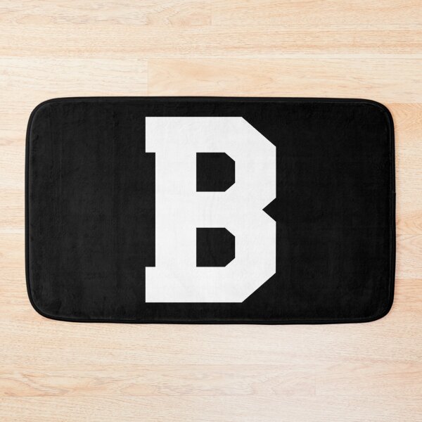 Item preview, Alphabet, White B, Sports letter B designed and sold by TheCultStuff.