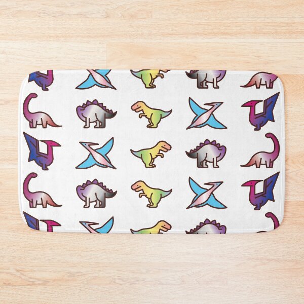 Item preview, Discreet Pride Dinosaurs designed and sold by ColoredRatio.