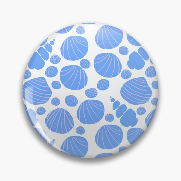 Item preview, Blue Shells Pattern designed and sold by giulyz.