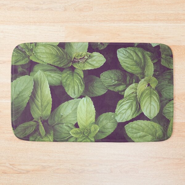 Item preview, Vintage Summer Mint Herb Kitchen Grainy Art Photography designed and sold by BohoStudio.