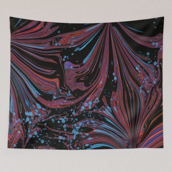 Item preview, Flowing dance like abstract florals designed and sold by Diane Hunter Art.