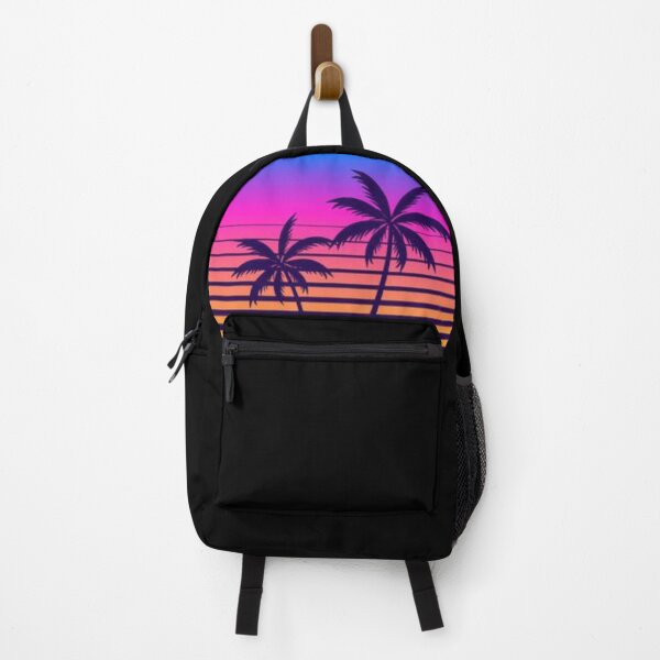 Item preview, Puesta de sol vintage retro con palmeras designed and sold by Kovachh.