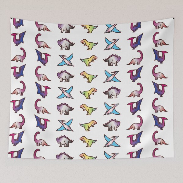 Item preview, Discreet Pride Dinosaurs designed and sold by ColoredRatio.