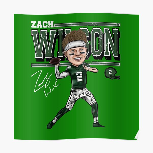 NFL New York Jets Zach Wilson In Year 2 Home Decor Poster Canvas - REVER  LAVIE