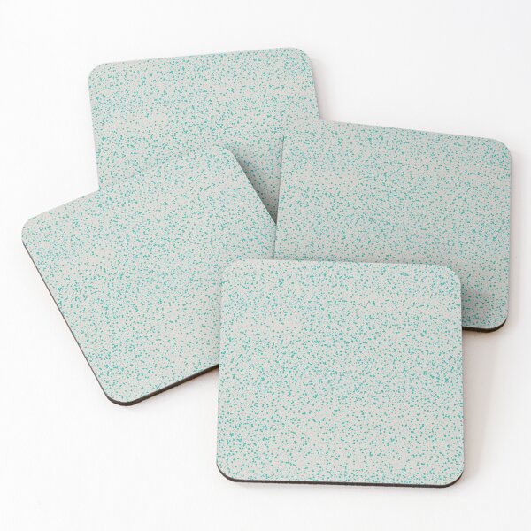 Item preview, Beige & Turquoise Dot Pattern - Summer Vibes designed and sold by nabeArtist.
