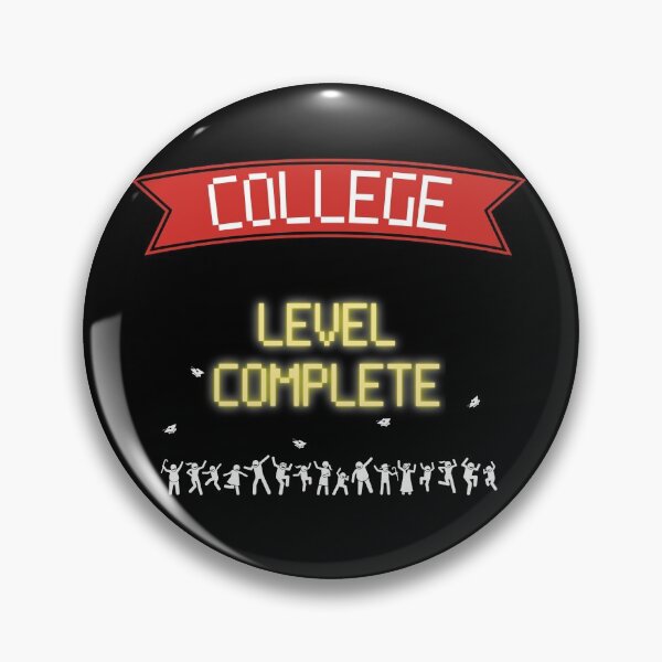 Item preview, Graduation College Level Complete New High Score - Gamers designed and sold by For the love of Pixels.