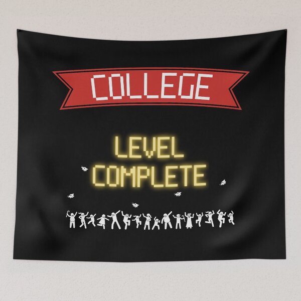 Item preview, Graduation College Level Complete New High Score - Gamers designed and sold by For the love of Pixels.