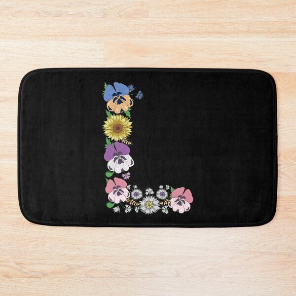 Item preview, Letter L - Cute Initial Monogram Floral Alphabet Letters designed and sold by r-silver.