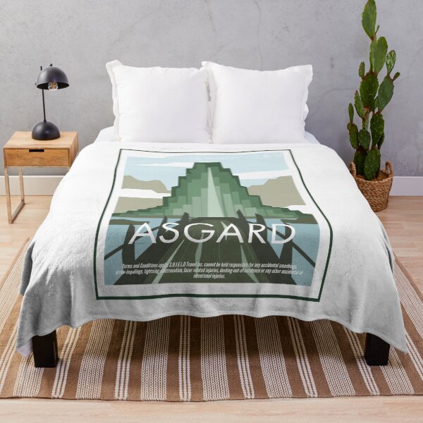 Artikelvorschau, Asgard Reiseplakat entworfen und verkauft von SpeckyIntrovert.