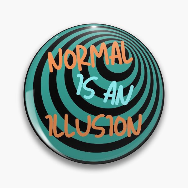 Aperçu de l'œuvre Normal est une conception d'illusion d'optique amusante illusion créée et vendue par PunMan Army.