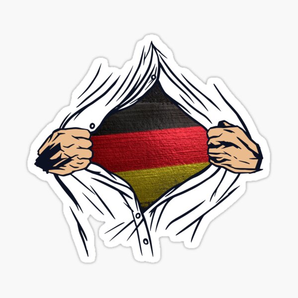 Germany National Team Soccer Football Art Decal Bumper Vinyl Sticker 