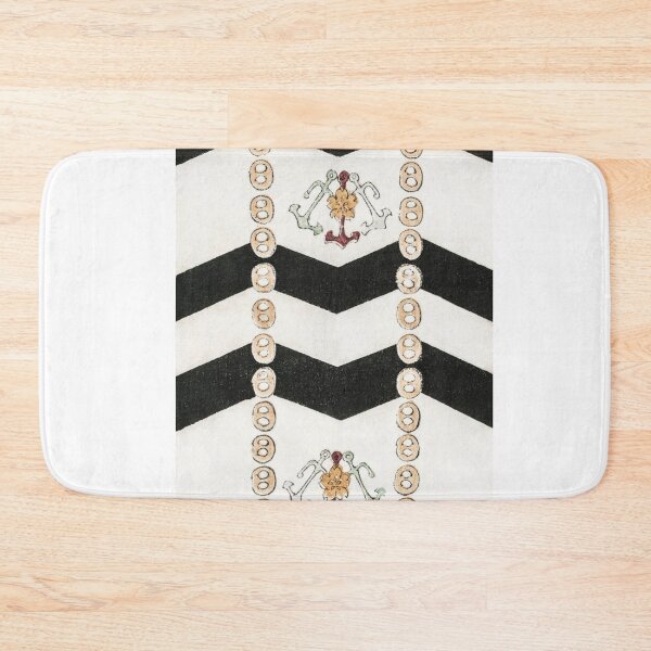 Item preview, Geometric pattern with nautical anchors designed and sold by Delicarte.