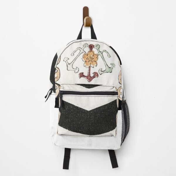 Item preview, Geometric pattern with nautical anchors designed and sold by Delicarte.