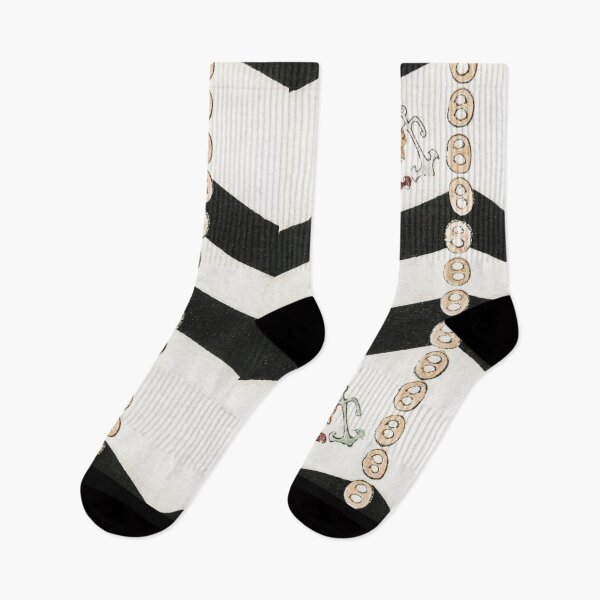 Item preview, Geometric pattern with nautical anchors designed and sold by Delicarte.