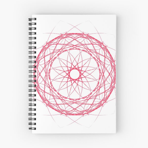 Item preview, Pink spirograph mandala of love designed and sold by CutieBlue.