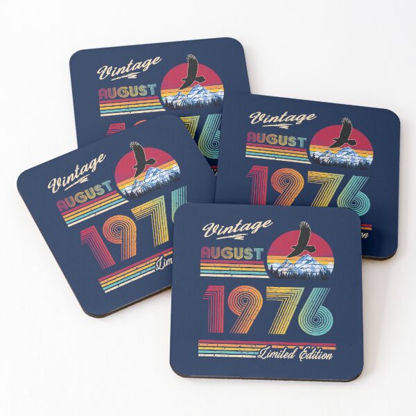 Item preview, Vintage August 1976 Birthday designed and sold by GreenSplash.