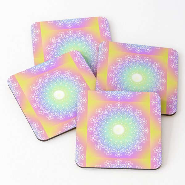 Item preview, Frosted Glowing Starlight Mandala designed and sold by Soozie Wray.