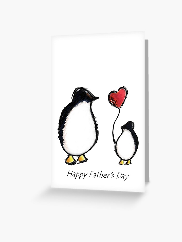 Fish Father's Day Card | The Arty Penguin