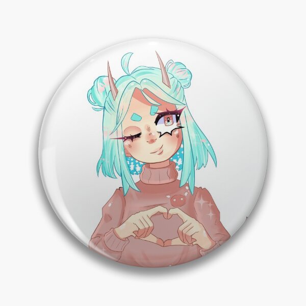 Item preview, Demon girl sticker designed and sold by Ally Lundberg.