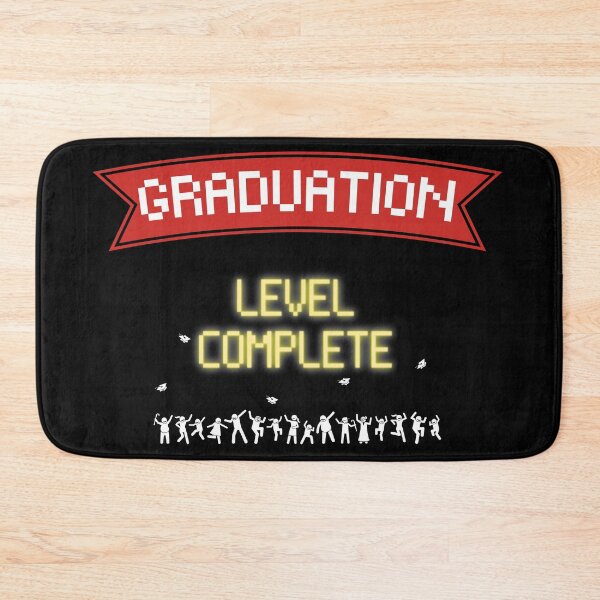 Item preview, College Graduation Level Complete New High Score - Gamers designed and sold by For the love of Pixels.