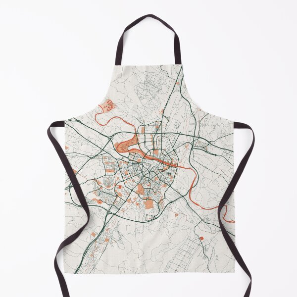 Item preview, Zaragoza City Map of Aragon, Spain - Bohemian designed and sold by deMAP.