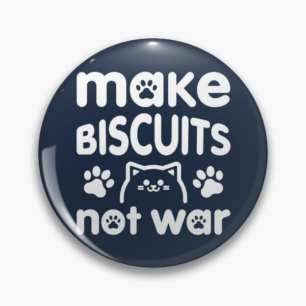 Item preview, Make Biscuits Not War - Cat Kneading Biscuits designed and sold by KittyCotton.
