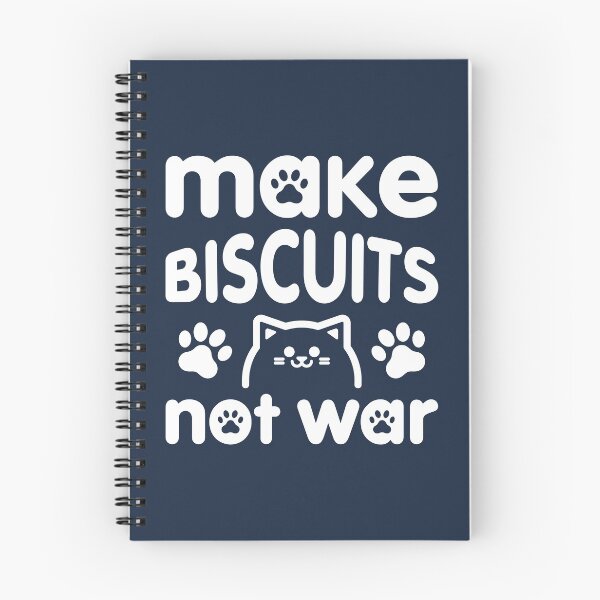 Item preview, Make Biscuits Not War - Cat Kneading Biscuits designed and sold by KittyCotton.