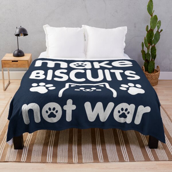 Item preview, Make Biscuits Not War - Cat Kneading Biscuits designed and sold by KittyCotton.