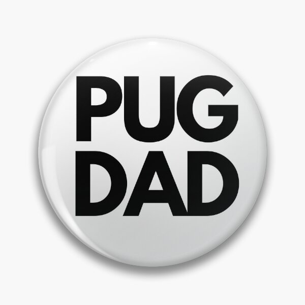 Item preview, Pug Dad designed and sold by turnipjoestudio.