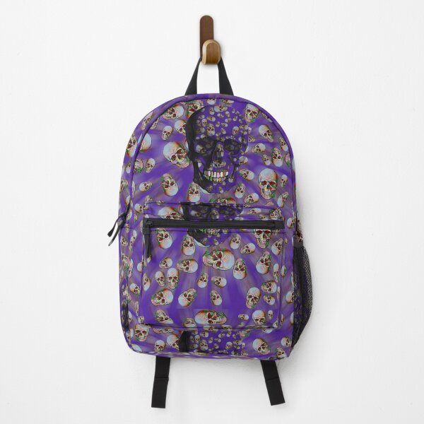 Item preview, Happy Skull Random Pattern (Purple) designed and sold by Diego-t.