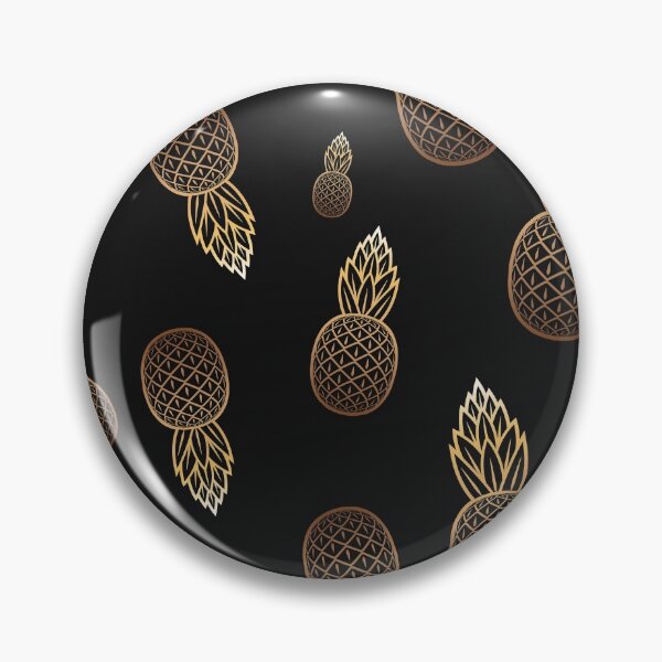 Item preview, Golden Pineapple Pattern designed and sold by 2-Of-A-Kind.