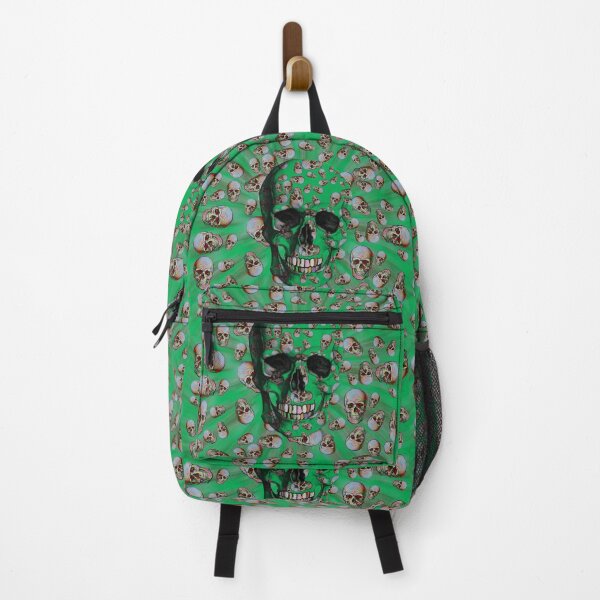 Item preview, Happy Skull Random Pattern (Green) designed and sold by Diego-t.