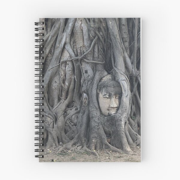 Item preview, Ancient Buddha Face In Bodhi Tree designed and sold by LiminalTees.