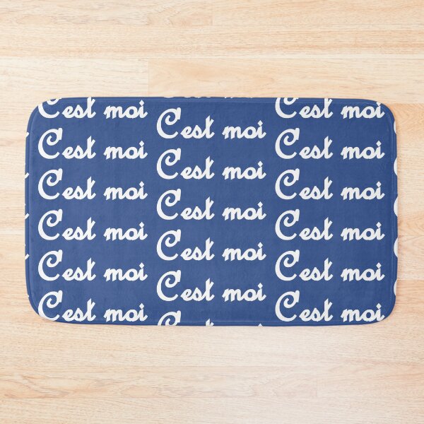 Item preview, C'est moi French "It's me!" (white) designed and sold by SolidEarthArt.