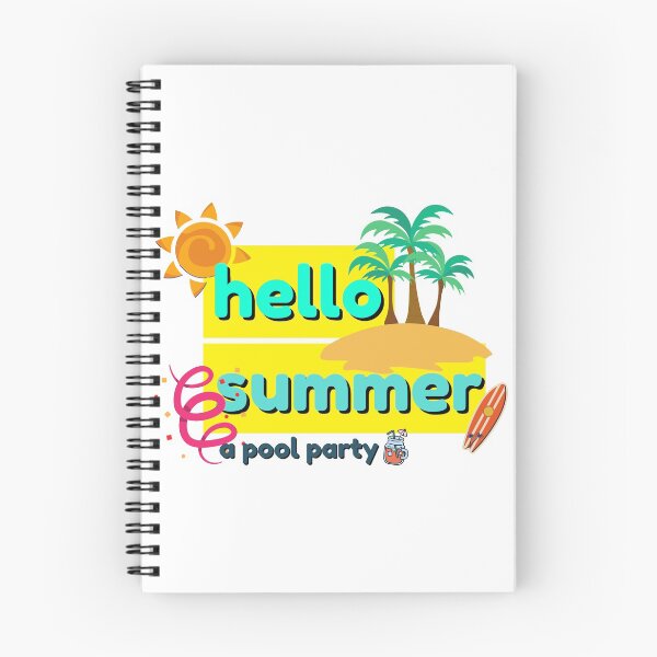 Item preview, Hello summer a pool party shirt, designed and sold by atichot5.